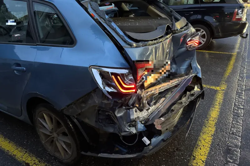 Näfels GL – Unfall am Fussgängerstreifen