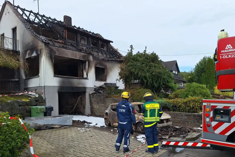 Gummersbach NW – Frau stirbt bei Wohnhausbrand
