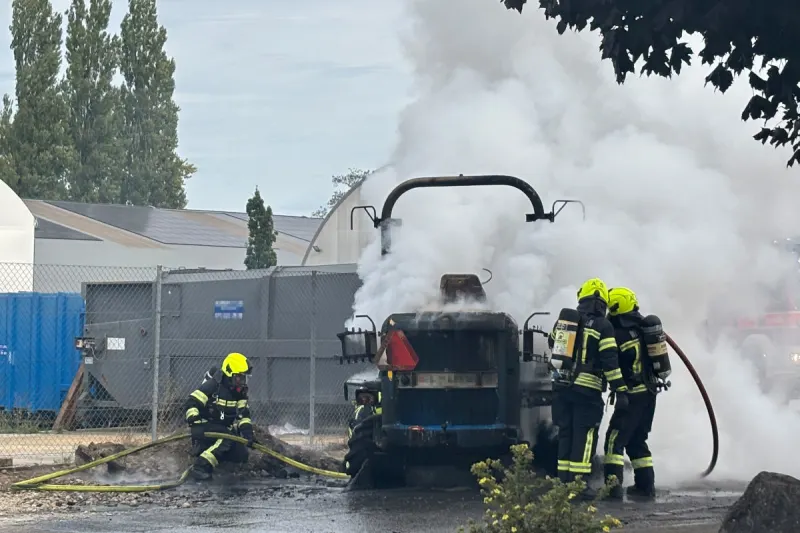 Weinfelden TG – Dumper bei Brand völlig zerstört