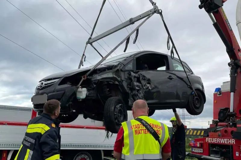 Mattersburg - Wespenstich löst Unfall aus