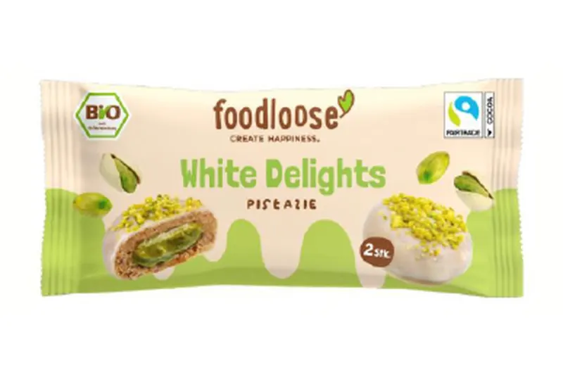 Rückruf – „White Delight Pistazie“ von foodloose