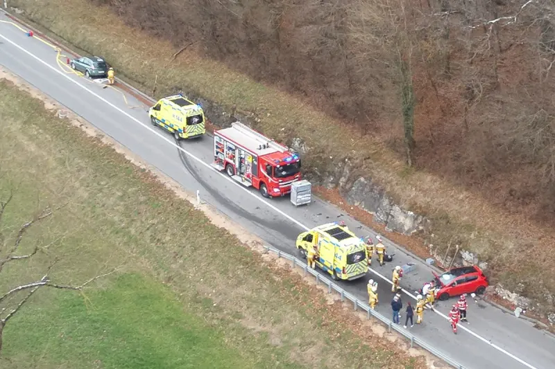 Sous le Noir Bois JU – Unfall wegen Unachtsamkeit