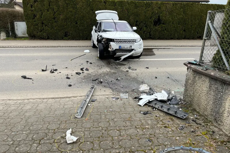 Unfall in Mattwil TG – Kontrolle übers Auto verloren