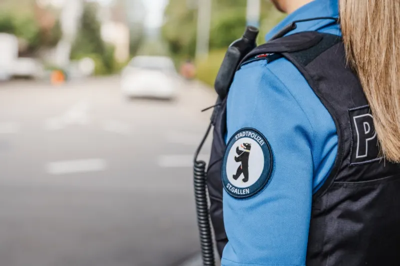 Verkehrsbehinderungen wegen Auffahrtslauf in St.Gallen