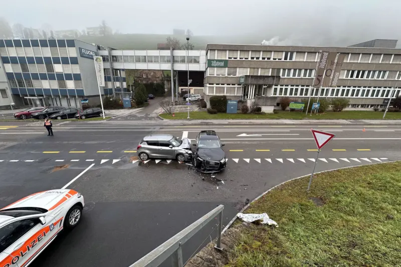 Herisau AR – Automobilist bei Unfall verletzt