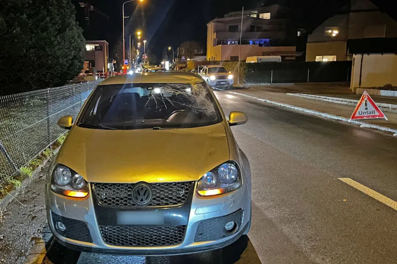 Aadorf TG – Velofahrer verletzt sich bei Kollision mit Auto