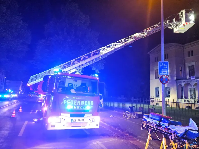 Kleve NRW – Viele Verletzte nach Brand in Seniorenheim