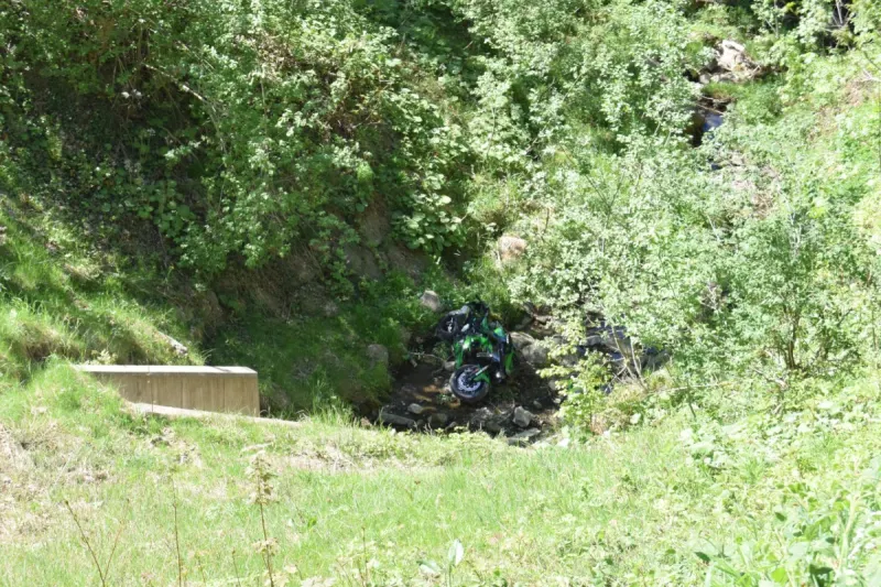 Heiden AR - Motorradfahrer nach Verkehrsunfall schwer verletzt