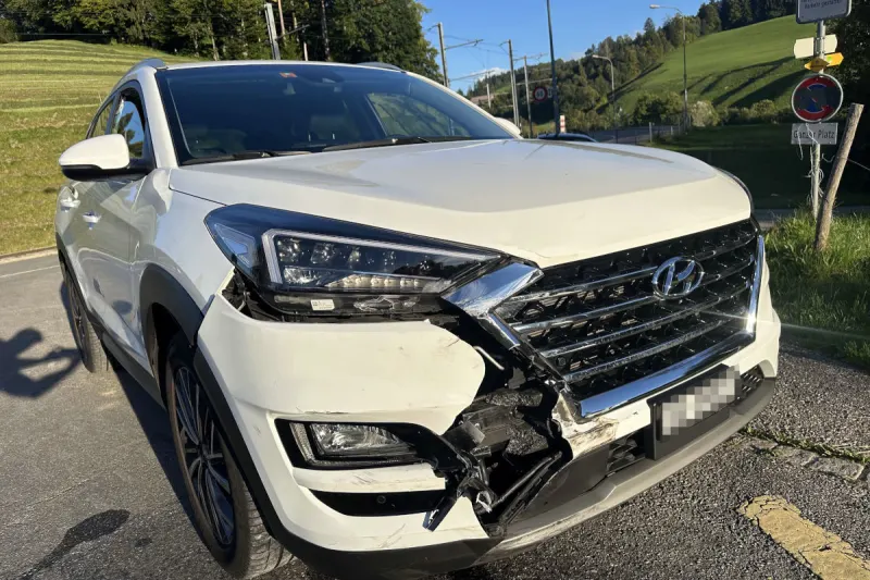 Unfall in St.Gallen SG – Lenker missachtet Vortritt