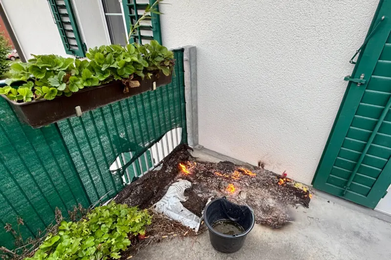 Müllheim TG – Brand auf Balkon eines Mehrfamilienhauses