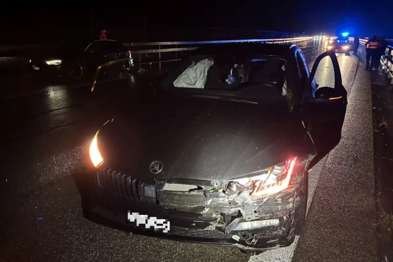 A3 Niederurnen – Unfall wegen Aquaplaning auf der Autobahn