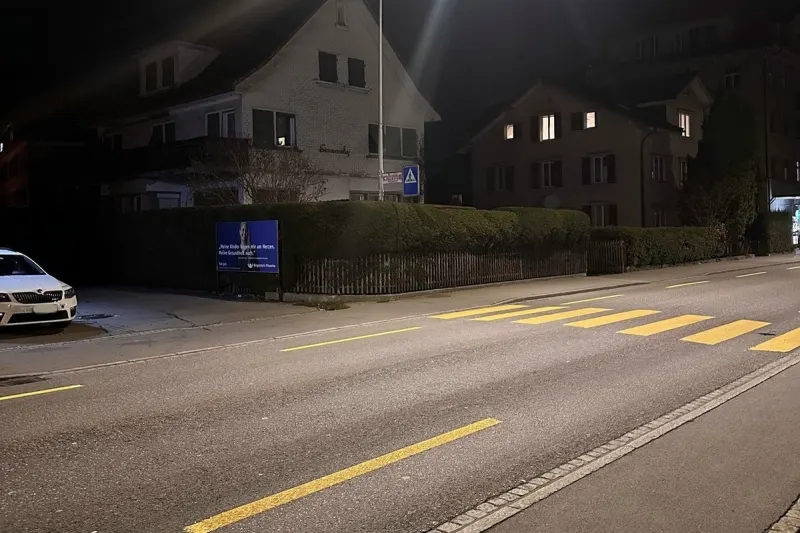 Herisau AR – Unfall auf Fussgängerstreifen