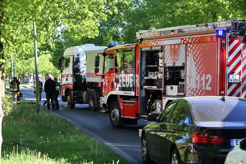 Essen – Fußgänger von Lkw erfasst und schwer verletzt