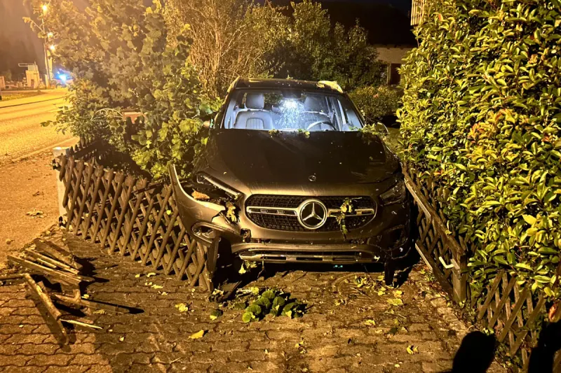 Märstetten TG - Wegen Sekundenschlaf verunfallt