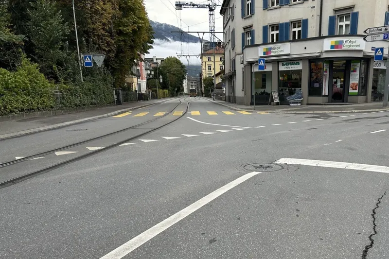 Chur GR – Verkehrsunfall auf Fussgängerstreifen