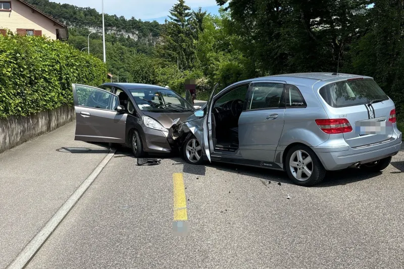 Oensingen SO – Lehngasse nach Unfall zwei Stunden gesperrt