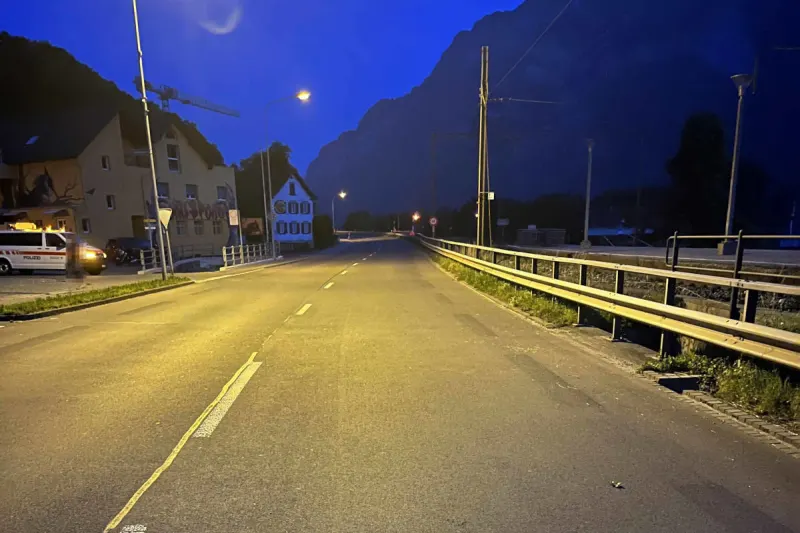 Mols SG – REGA-Einsatz nach Unfall mit verletztem E-Scooter-Fahrer