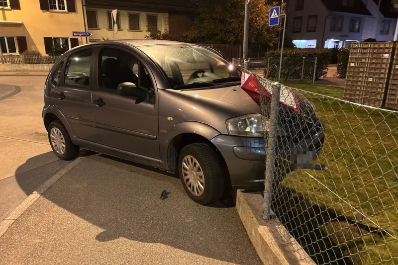 Kappel SO – Medizinisches Problem als Unfallursache vermutet