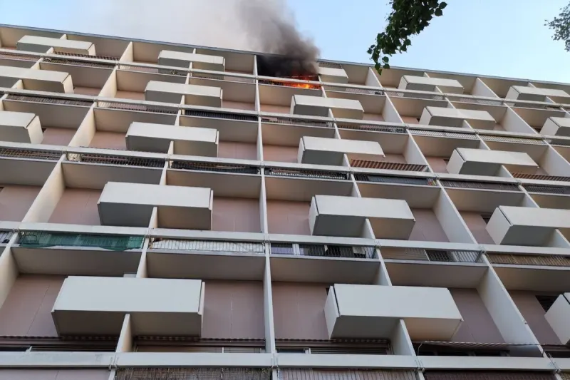 Spreitenbach AG - Wohnung nach Brand unbewohnbar