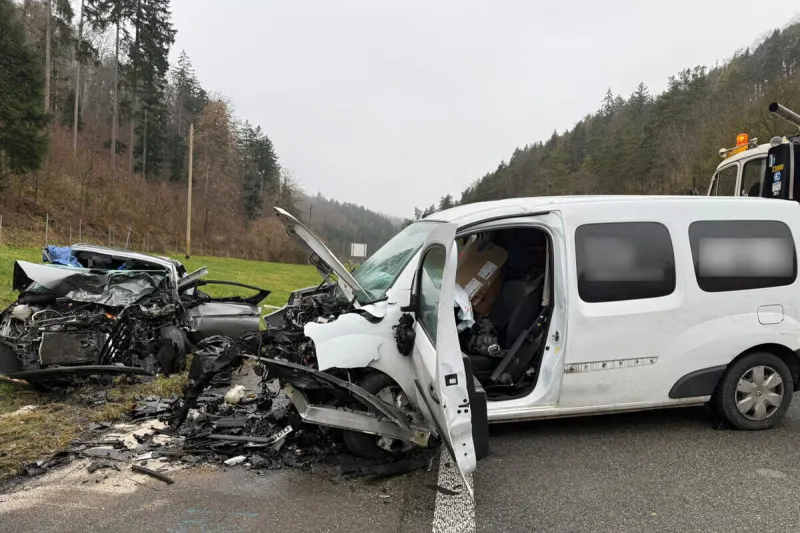 Bargen SH – Schwerer Unfall auf der H4