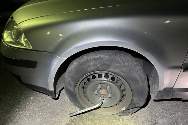 Frauenfeld TG - Mit kaputtem Vorderrad und fahrunfähig unterwegs 