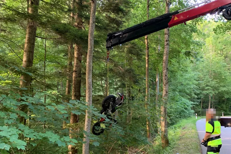 Dornach SO – Motorradlenker wird bei Selbstunfall verletzt