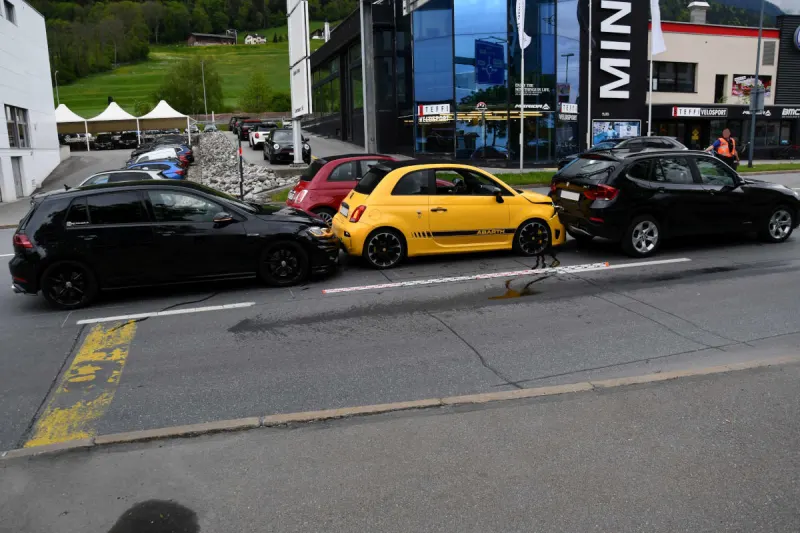 Chur GR – Personenwagenlenker bei Auffahrunfall verletzt 
