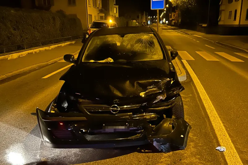 Bürglen TG  - Auf Gegenfahrbahn geraten und Unfall verursacht