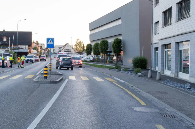 Amriswil TG – Fussgänger schwer verletzt