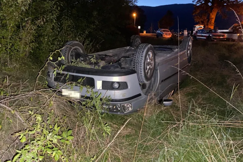 Verkehrsunfall Grenchen SO - Auto überschlägt sich 