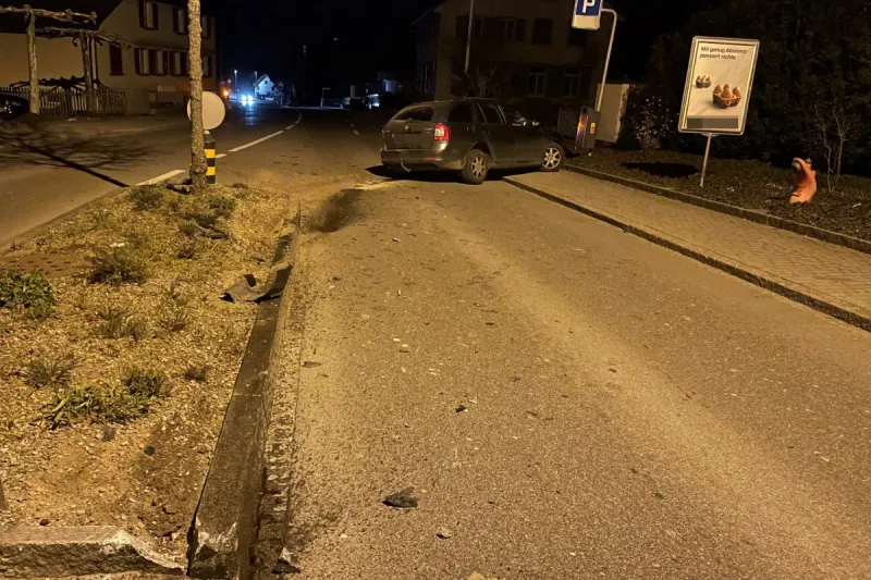 Roggwil TG - Alkoholisiert Selbstunfall verursacht