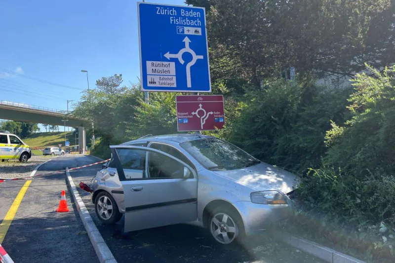 Mellingen AG – Nach Selbstunfall geflüchtet