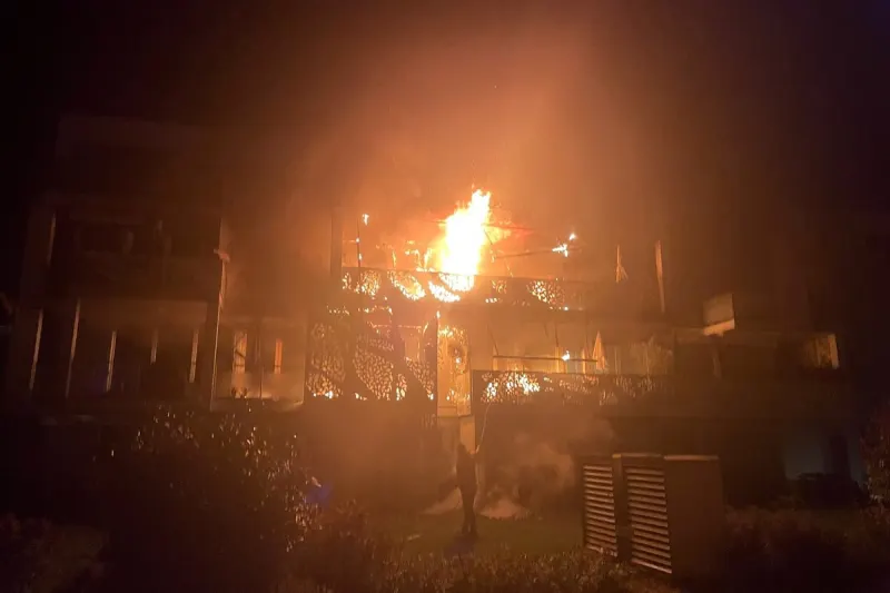 Ermatingen TG - Brandausbruch in einem Mehrfamilienhaus 