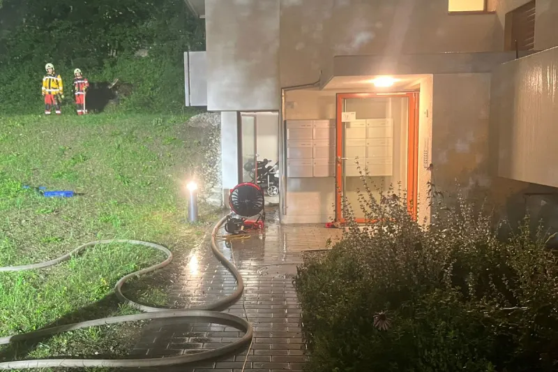 Frauenfeld TG - Brand in einem Keller 