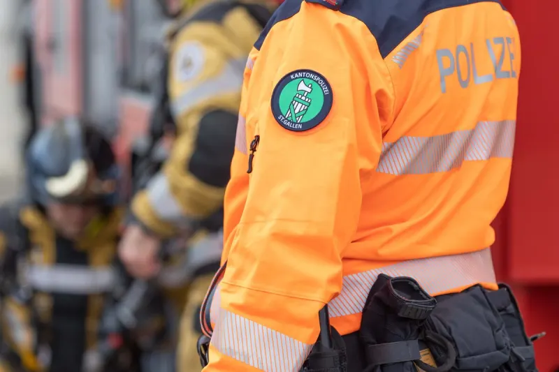 Bronschhofen SG – Brandausbruch auf einem Balkon