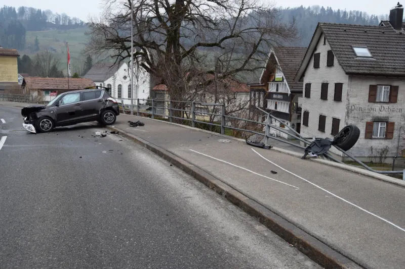 Grub AR – Nach Sekundenschlaf Unfall gebaut