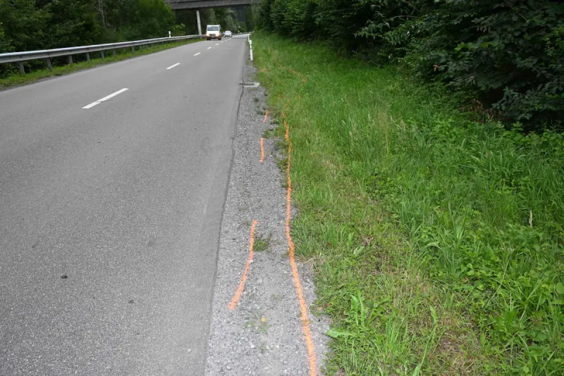 Tscherlach SG – Motorradfahrer nach Selbstunfall verletzt im Spital