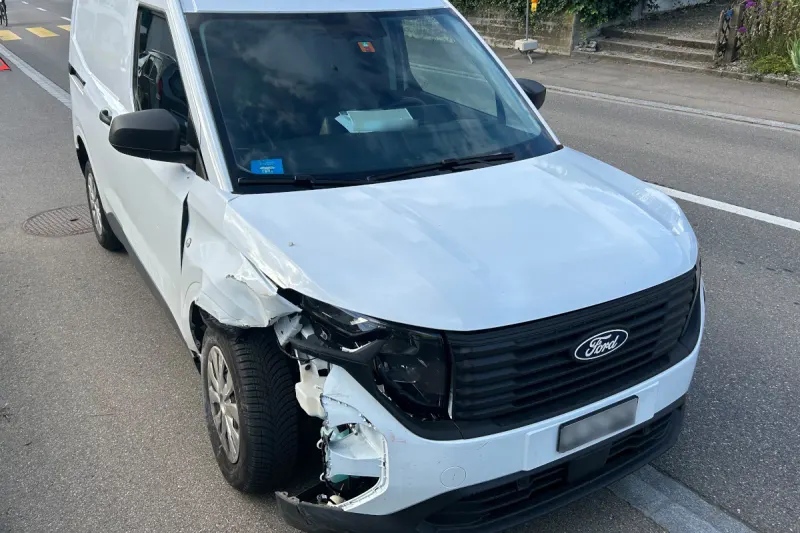 Illighausen TG – Stromverteilerkasten nach Autounfall in Brand geraten