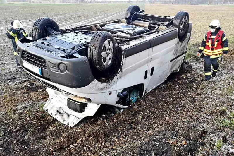 Wilstedt - Bus überschlägt sich