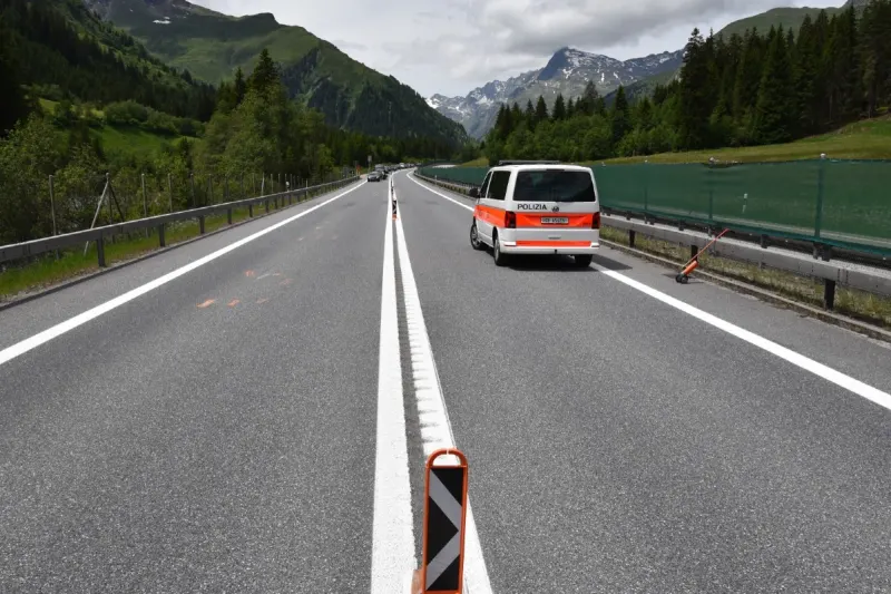 Medels GR - Motorradfahrer bei Verkehrsunfall verletzt