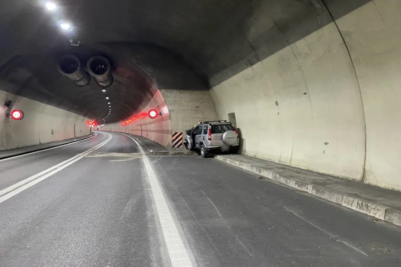 Martigny VS - Schwerer Verkehrsunfall eines 25-Jährigen im Tunnel
