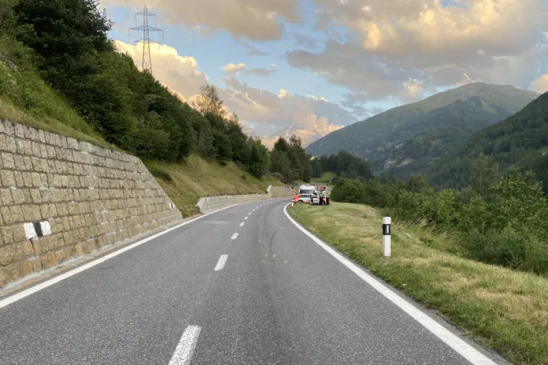 Liddes VS - 22-Jähriger stirbt nach Verkehrsunfall mit dem Motorrad!
