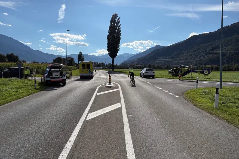 Vilters SG – Velofahrer stirbt nach schwerem Unfall mit Geländewagen