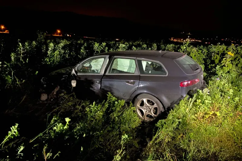 Oberkulm AG - Drei Verletzte nach Kollision zwischen Fiat und Alfa Romeo
