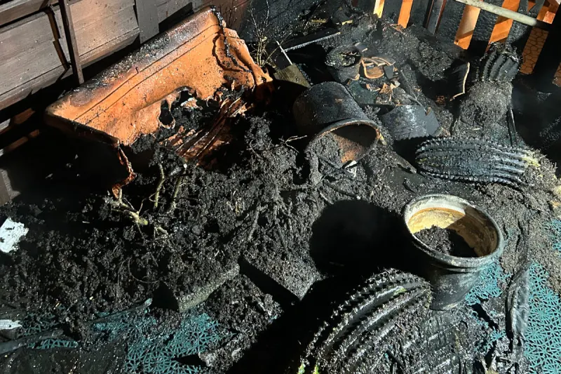 Schlatt TG – Balkonbrand