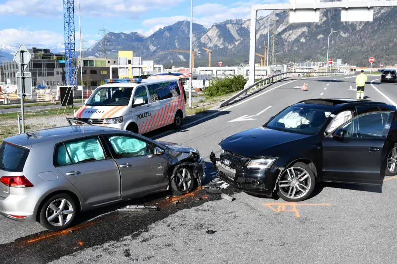 Chur GR – Osterstau auf der A13 und Verkehrsunfälle auf Stadtgebiet