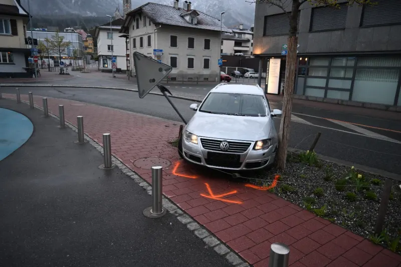 Schaan FL - Selbstunfälle mit Sachschadenfolge
