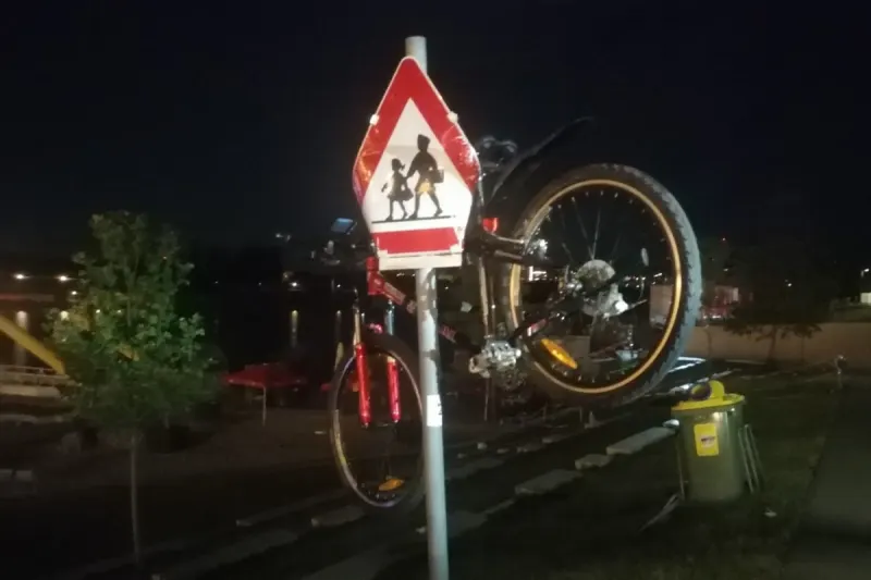 Wien - Festnahme nach versuchtem Fahrraddiebstahl