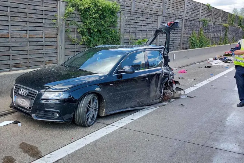 Gleisdorf - Transporter rammte stehenden PKW - Mehrere Verletzte