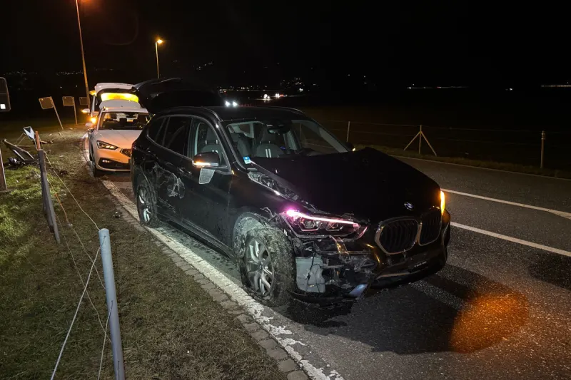 Bilten GL – Selbstunfall eines Autofahrers